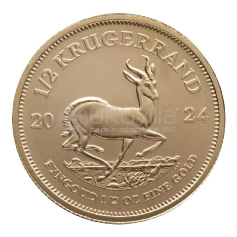 Mezza oncia - Krugerrand 2024